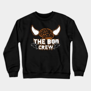 Halloween The Boo Crew Scary Ghost Crewneck Sweatshirt